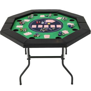 Gymax Folding Poker Table for 8 Players Card Board Game Leisure Table Green Green Gymax Folding Poker Table for 8 Players Card Board Game Leisure Table Green Green