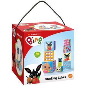 Totum Bing Stacking Cubes in Red Red Totum Bing Stacking Cubes in Red Red