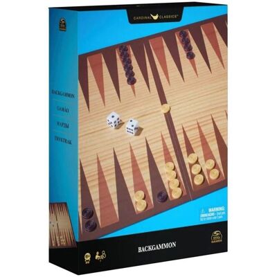 Spinmaster Games Classic Backgammon Game Multicolor Spinmaster Games Classic Backgammon Game Multicolor