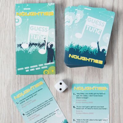Boxer Gifts Noughties Edition Guess That Tune - Music Trivia Game in Clear Clear Boxer Gifts Noughties Edition Guess That Tune - Music Trivia Game in Clear Clear