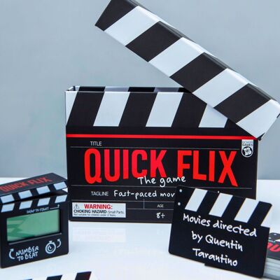 Boxer Gifts Quick Flix Movie Trivia Game - Quiz Games for Family Multicolor Boxer Gifts Quick Flix Movie Trivia Game - Quiz Games for Family Multicolor