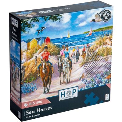 HOP - House of Puzzles Pieces XXL - Sea Horses - Puzzle HOP - House of Puzzles Pieces XXL - Sea Horses - Puzzle