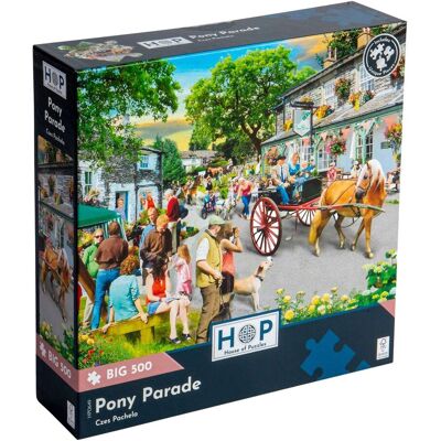 HOP - House of Puzzles XXL Puzzle - Parade of Ponies HOP - House of Puzzles XXL Puzzle - Parade of Ponies