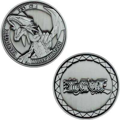 YU-GI-OH! Blue-Eyes White Dragon Limited Edition Collector's Coin in Metallics Metallics YU-GI-OH! Blue-Eyes White Dragon Limited Edition Collector's Coin in Metallics Metallics