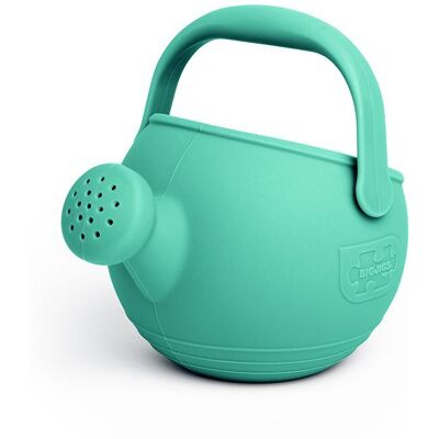 Bigjigs Toys Eggshell Green Silicone Watering Can - Watering Can Bigjigs Toys Eggshell Green Silicone Watering Can - Watering Can