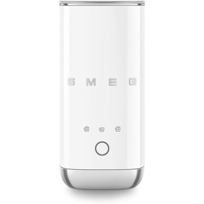 Smeg Retro 50s Style Mini Milk Frother, 500W, White MFF02WHUK Size: A White A Smeg Retro 50s Style Mini Milk Frother, 500W, White MFF02WHUK Size: A White A