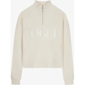 VOGUE Collection VOGUE Sweatshirt Half-zip   Buttercream - XL Cream