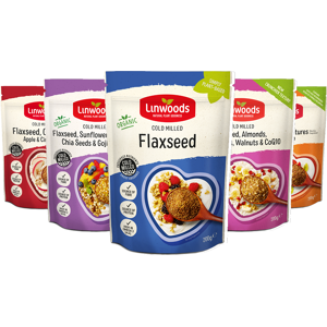 Linwoods Flaxseed Variety Bundle (5 x 200g bags)