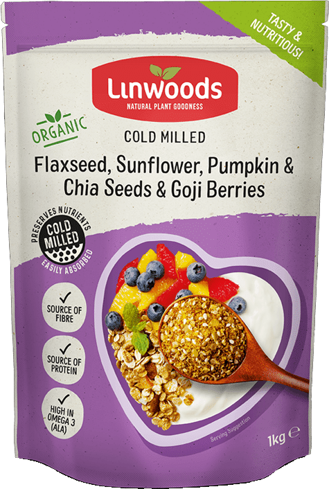 Linwoods Flaxseed, Sunflower, Pumpkin & Chia Seeds & Goji Berries (1KG)