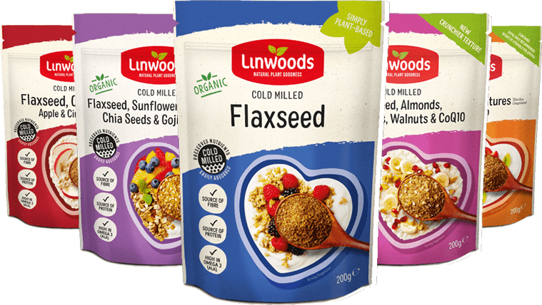 Linwoods Flaxseed Variety Bundle (5 x 200g bags)