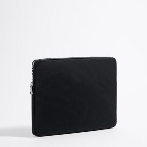 BIMBA Y LOLA Black nylon 13.5" laptop sleeve BLACK UN adult