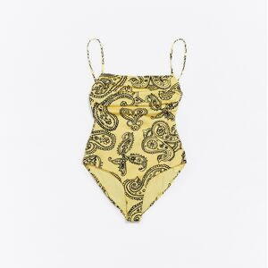 BIMBA Y LOLA Yellow paisley swimsuit PAISLEY YELLOW L adult