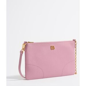 BIMBA Y LOLA Mini pink leather crossbody bag PINK UN adult