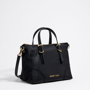 BIMBA Y LOLA Medium black shopper bag BLACK UN adult