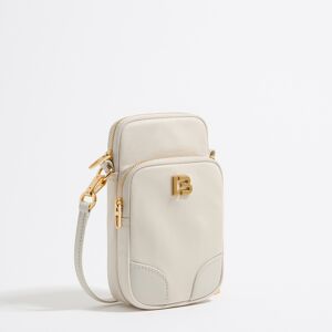 BIMBA Y LOLA Mini stone nylon crossbody bag STONE UN adult