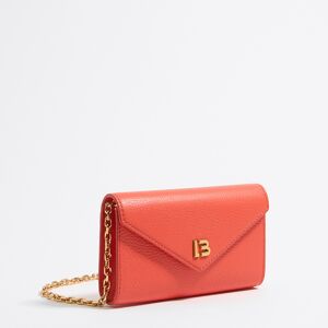 BIMBA Y LOLA Mini coral leather bag CORAL UN adult