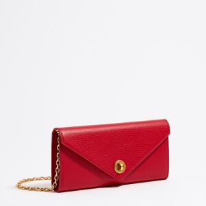 BIMBA Y LOLA Red leather flap mini bag RED UN adult