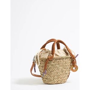 BIMBA Y LOLA Small natural basket NATURAL UN adult