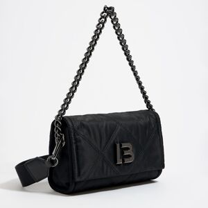 BIMBA Y LOLA Small black flap bag BLACK UN adult