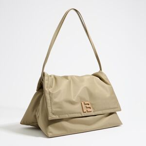 BIMBA Y LOLA Medium light khaki flap bag LIGHT KHAKI UN adult