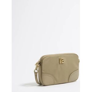 BIMBA Y LOLA Mini light khaki nylon crossbody bag LIGHT KHAKI UN adult