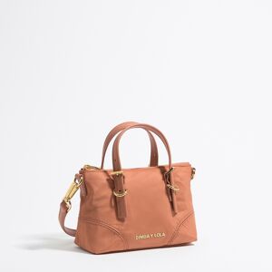 BIMBA Y LOLA Mini clay nylon shopper bag CLAY UN adult