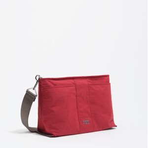 BIMBA Y LOLA Medium dark red gaberdine Trapecio bag DARK RED UN adult BIMBA Y LOLA Medium dark red gaberdine Trapecio bag DARK RED UN adult