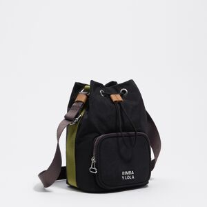 BIMBA Y LOLA Black nylon mini bag BLACK UN adult BIMBA Y LOLA Black nylon mini bag BLACK UN adult