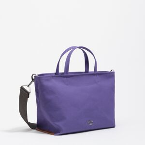 BIMBA Y LOLA Medium purple waxed gabardine Chihuahua shopper bag PURPLE UN adult BIMBA Y LOLA Medium purple waxed gabardine Chihuahua shopper bag PURPLE UN adult