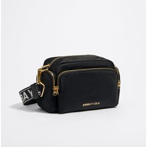BIMBA Y LOLA Medium black nylon Pocket crossbody bag BLACK UN adult BIMBA Y LOLA Medium black nylon Pocket crossbody bag BLACK UN adult