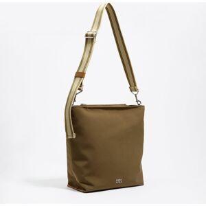 BIMBA Y LOLA Large olive gabardine Carlino bag OLIVE UN adult BIMBA Y LOLA Large olive gabardine Carlino bag OLIVE UN adult