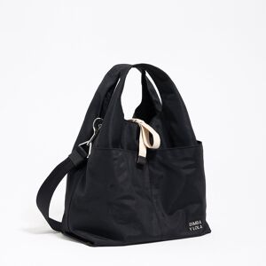BIMBA Y LOLA Small black nylon Paper bag BLACK UN adult BIMBA Y LOLA Small black nylon Paper bag BLACK UN adult