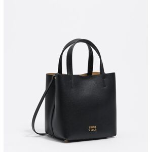 BIMBA Y LOLA Small black leather Chihuahua bag BLACK UN adult BIMBA Y LOLA Small black leather Chihuahua bag BLACK UN adult