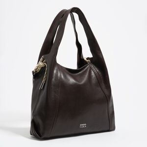 BIMBA Y LOLA Large coffee leather Paper bag COFFEE UN adult BIMBA Y LOLA Large coffee leather Paper bag COFFEE UN adult