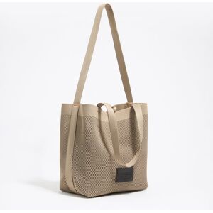BIMBA Y LOLA Medium beige Flyknit shopper bag NATURAL UN adult BIMBA Y LOLA Medium beige Flyknit shopper bag NATURAL UN adult