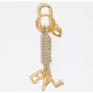 BIMBA Y LOLA Green knotted rope key ring GREEN UN adult BIMBA Y LOLA Green knotted rope key ring GREEN UN adult