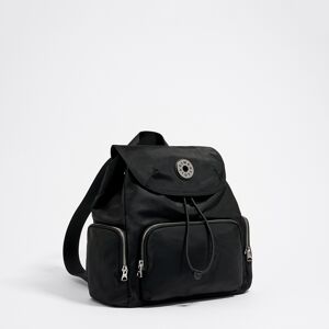 BIMBA Y LOLA Medium black multi-pocket backpack BLACK UN adult