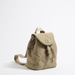 BIMBA Y LOLA Small light khaki padded nylon backpack LIGHT KHAKI UN adult