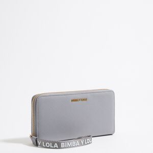 BIMBA Y LOLA Powder lilac nylon horizontal wallet with zip DUSTY LILAC UN adult