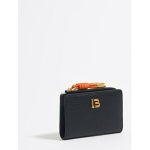 BIMBA Y LOLA Black leather purse BLACK UN adult