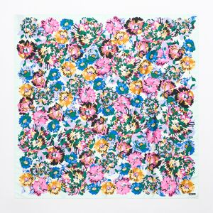 BIMBA Y LOLA Mint felt-tip floral scarf AQUAMARINA UN adult