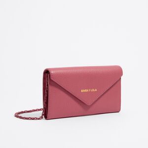 BIMBA Y LOLA Pink leather wallet/mini bag PINK UN adult