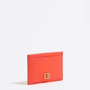 BIMBA Y LOLA Coral leather card holder CORAL UN adult