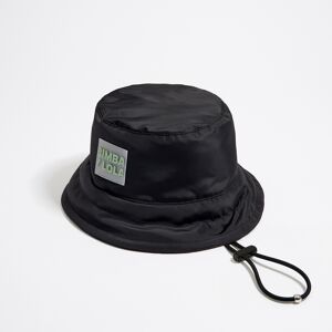 BIMBA Y LOLA Black technical knitted bucket hat BLACK M adult