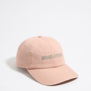 BIMBA Y LOLA Pink cotton cap LIGHT PINK M adult