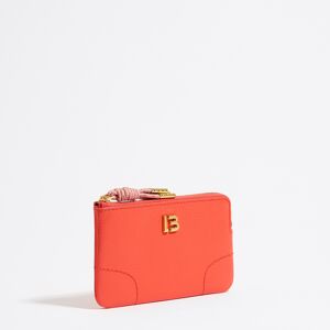 BIMBA Y LOLA Coral leather coin purse CORAL UN adult