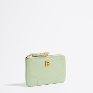 BIMBA Y LOLA Pastel green leather coin purse PASTEL GREEN UN adult