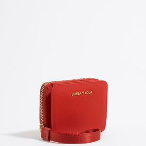 BIMBA Y LOLA Coral nylon flap purse CORAL UN adult