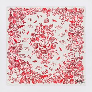 BIMBA Y LOLA Red seabed scarf RED UN adult