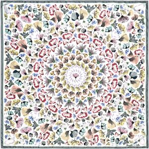 BIMBA Y LOLA Pastel kaleidoscopic flowers scarf IVORY UN adult BIMBA Y LOLA Pastel kaleidoscopic flowers scarf IVORY UN adult